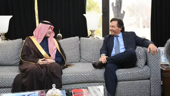 El gobernador Sáenz se reunió con el Embajador de Arabia Saudita para fortalecer vínculos y avanzar en una agenda de inversiones